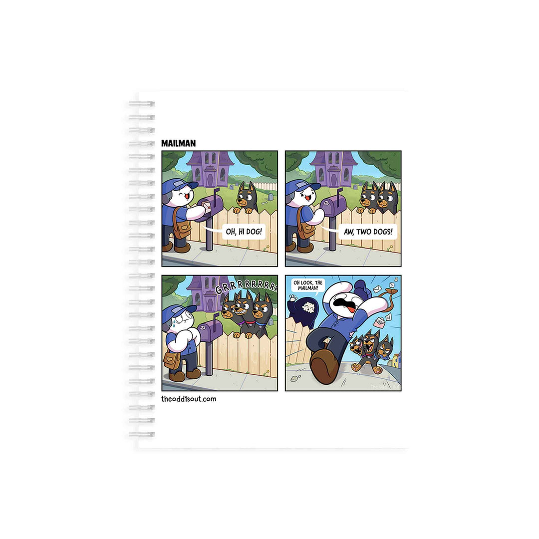 Mailman Comic Notebook