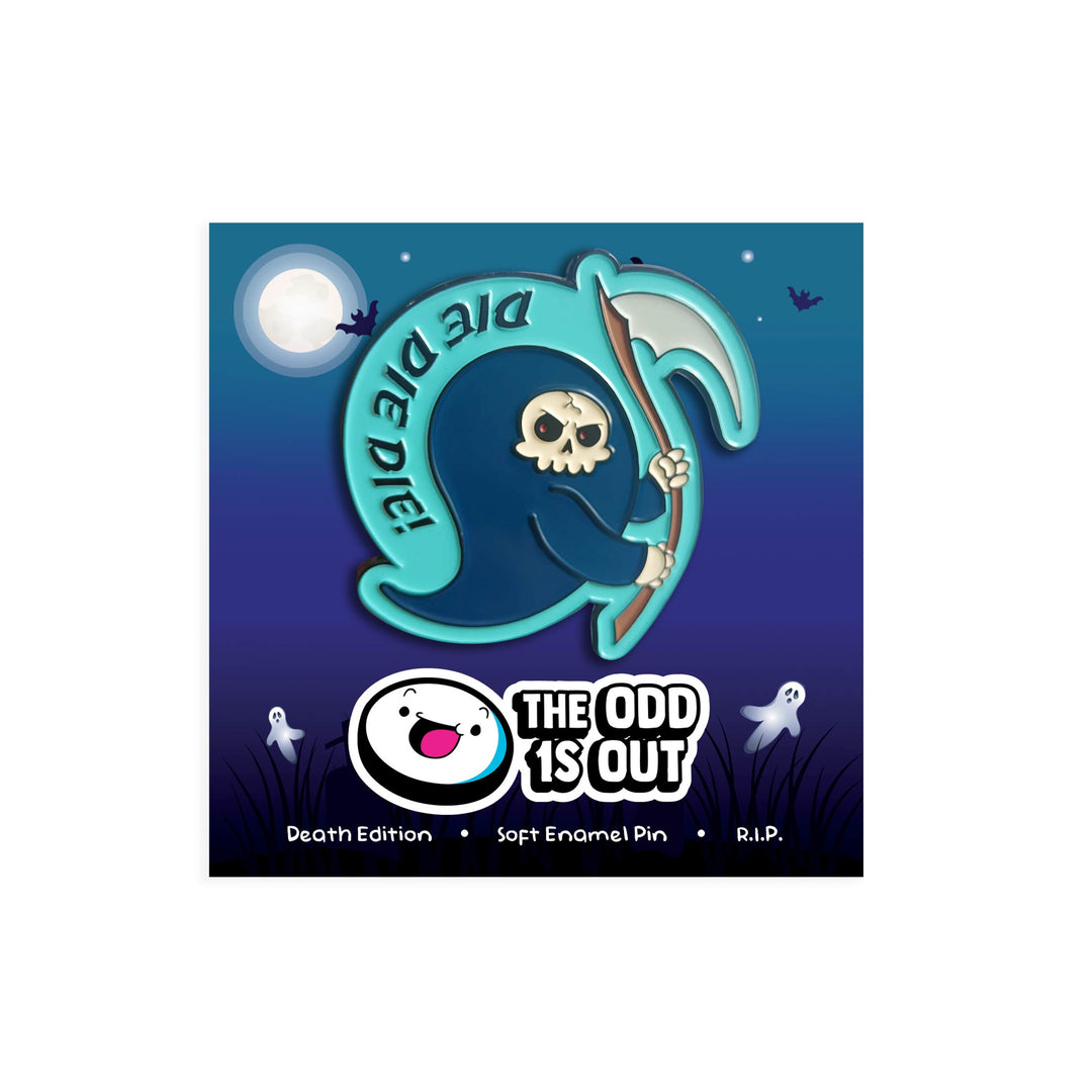 Deadly Glow-in-the-Dark Pin | Official The Odd 1s Out Merch