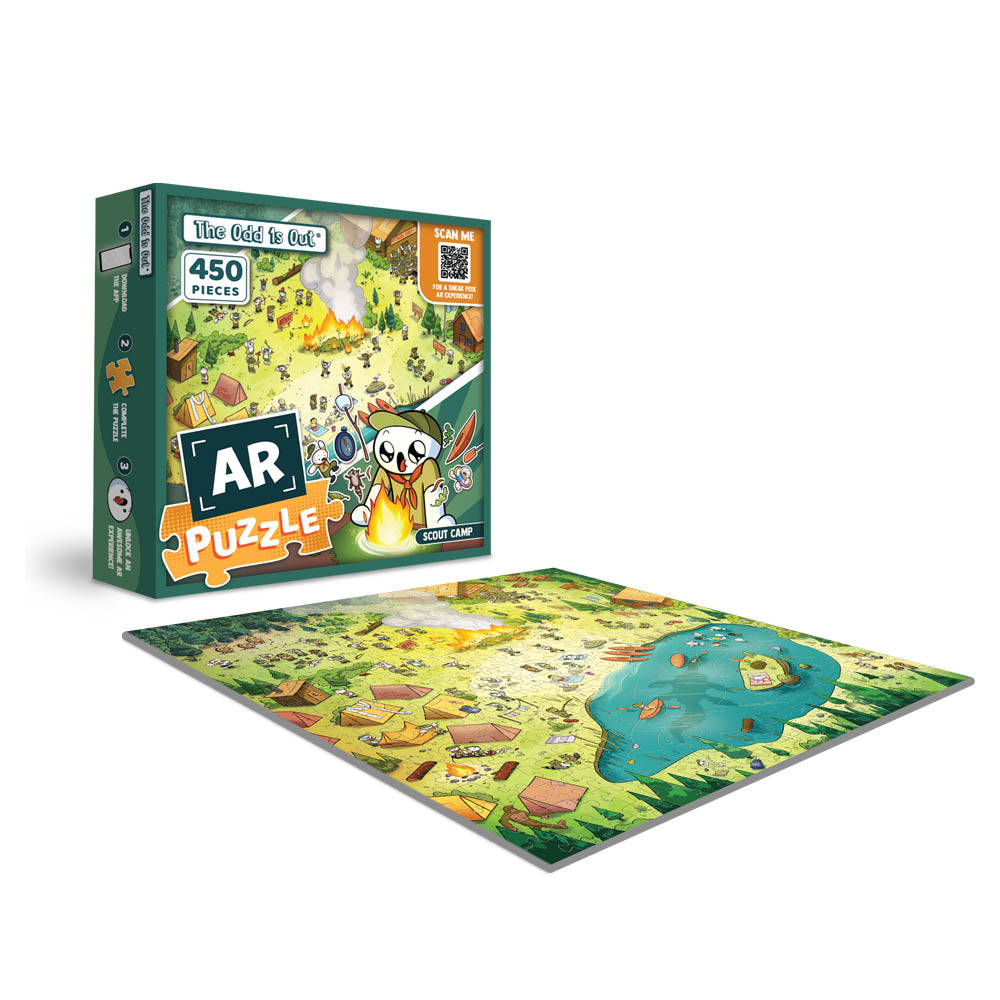 Scout Camp AR Puzzle The Odd 1s Store