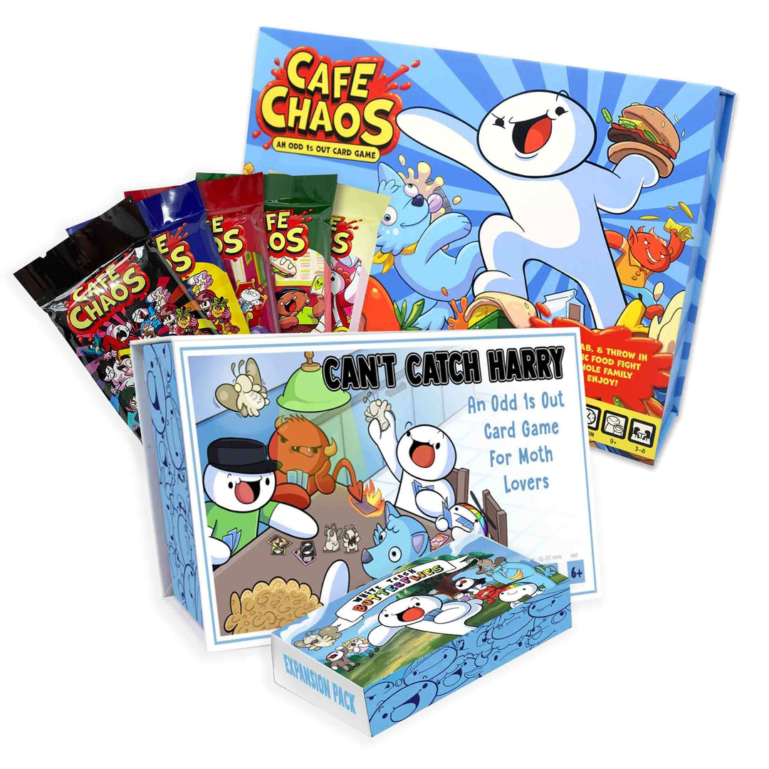 Cafe Chaos + Can't Catch Harry with FREE Expansion Packs